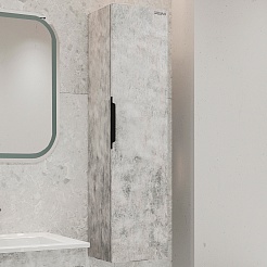 Grossman Пенал подвесной Кросс 30 бетон – фотография-3